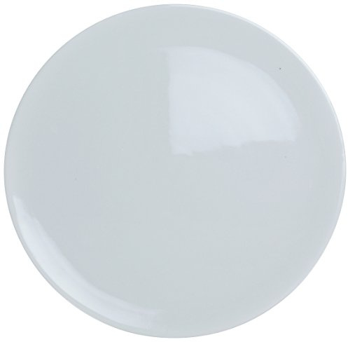 Yanco PP-212 Pizza Plate, Flat, 12 Diameter, Porcelain, Super White, Pack of 12
