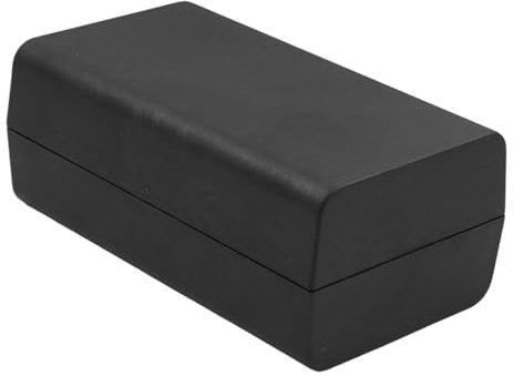 WITTKOWARE Elektronik Kunststoffgehäuse, 120x70x50mm, Halbschalen, schraubenlos, Farbe schwarz