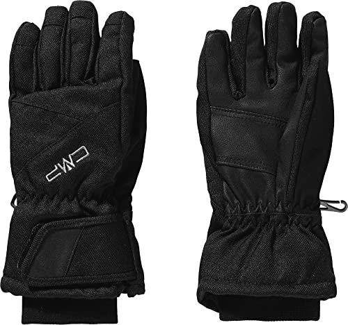 CMP - Twill-Skihandschuhe für Kinder, Schwarz, 4.5
