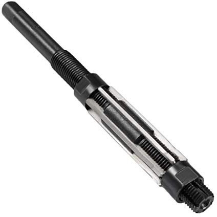 Sourcing Map HSS-Vierkantende, verstellbare Handreibahle, Metall Loch-Schneidwerkzeug, Einstellbereich 19-21 mm