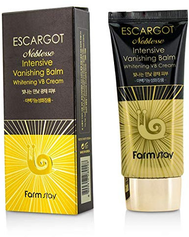 Farm Stay Escargot Noblesse Intensive BB Cream Whitening Anti Wrinkle Snailcreme SPF50+/PA+++ 50g