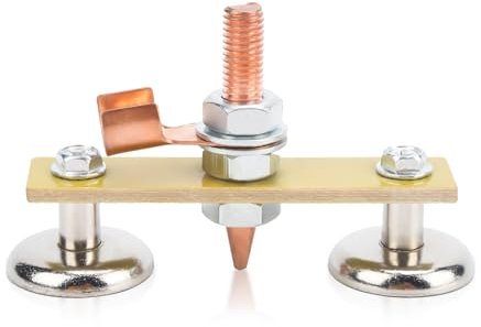 Welding Head Welding Magnet Double Head Magnetic Welding Support Ground Clamp for Mechanical Maintenance