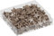 MIJOMA Streudeko 3D-Glitzersterne Glitzer-Sterne Streusterne Tischdekoration, Elegante und Moderne Dekoration für Weihnachten, Geburtstag, Hochzeit, Silvester (Größe: 1.7 cm - 144 Stück, Champagner)