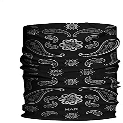 H.A.D. H.A.D. Originals Mode-Schal India Paisley Black One size