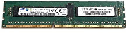 Samsung RDIMM 8GB PC3 12800R DDR3 1Rx4 M393B1G70BH0 CK0 ECC Registered Server RAM Memory for Dell HP Lenovo Supermicro