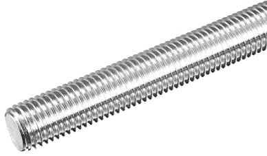 sourcing map Tige entièrement filetée M16 x 300 mm Filetage 2 mm Acier inoxydable 304 Tiges filetées à droite
