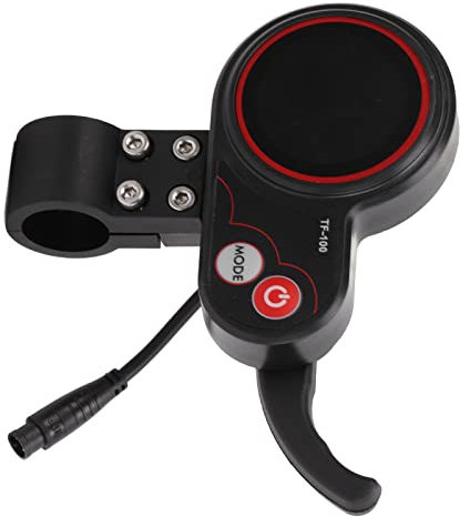 Display TF 100 da 48 V, Display LCD per Scooter Elettrico TF100 Display a 6 Pin Strumento di Comunicazione a 6 Pin per Controller Scooter Elettrico M4