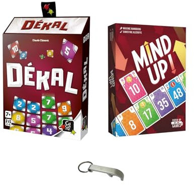 Set mit 2 Dekal-Spielen + Mind Up + 1 Decap Blumie (Dekal + Mind Up)