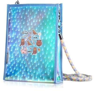 SANTALA Damen Handy Umhängetasche, Crossbody Bag kleine Handytasche, Multifunktion Damen Umhängetaschen, Verstellbarer Riemen