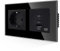 JIMEIDA Glas Steckdose mit USB C 65W Schnelles Laden Schwarz,Schuko Steckdosen mit 1-USB-A,2-Typ C Port,Unterputz 157mm,16Amp 250V