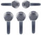 5X Messlöffel 30g/60ml robuster Kunststoff, Abgestufter 60ml Backmesslöffel für Protein Pulver Waschpulver Scoop Dosierhilfe