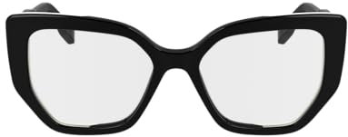 KARL LAGERFELD KL6174 006 BLACK/WHITE 53/17/145 Damen Brillen