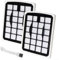 Juego de filtros de repuesto para aspiradora Eureka NF Apollo, 2 filtros y cepillo de limpieza, accesorios para aspiradora sin bolsa