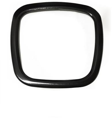 yangwu99 Adatto for Audi A3 8P S3 8V A4 B6 B7 B8 A6 C6 A5 A8 Q3 Q5 Q7 2010 2011 2012 Pannello volante auto Emblema centrale Adesivo Copertura Trim(Red)