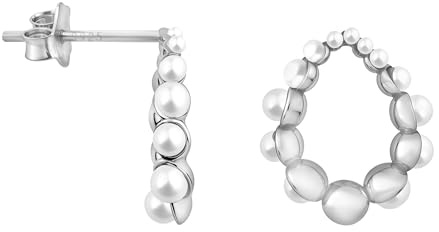 SOFIA MILANI - Damen Ohrringe 925 Silber - Perlen Ohrstecker