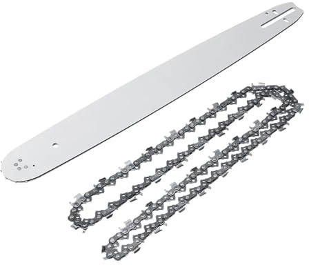 18 Inch Chainsaw Guide Bar Wood Cutting Saw Chain 3/8'' 68DL 68 Driver Links Fit for Husqvarna 61 66 268 272 362 365 372