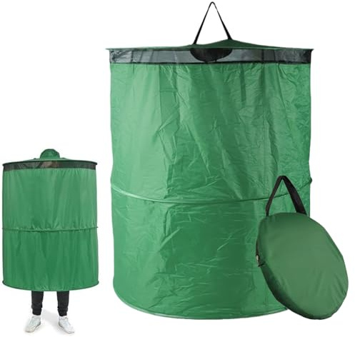 Tente De Toilette De Camping, Pop Ups Toilette Cabinet De Changement, Anti-UV Tente De Douche, avec Un Sac De Transport, pour Changement Plage Camping Voyage Loisirs