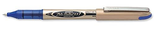 Zebra Ax7 Liq Ink Rollerball Pen - Blue