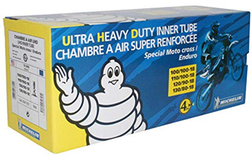 Motorrad Michelin Schlauch 4mm UHD verstärkt 4mm 100/100-18 ; 110/100-18; 120/90-18; 130/80-18