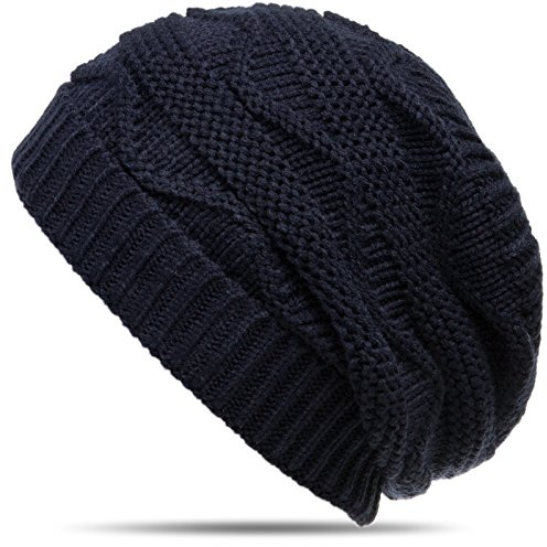 Caspar MU115 Damen grob gestrickte Winter Mütze Strick Beanie