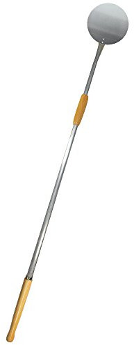 MILLE Articolo da forno - Pala per pizza rotonda piccola, diametro 18 cm - Lunghezza 156 cm