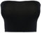 TININNA - Reggiseno elasticizzato a tubino senza cuciture, top a fascia di alta moda per donna, Nero , un taille