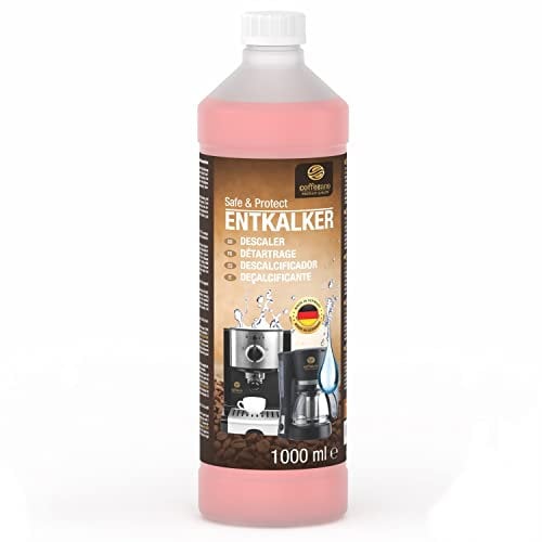 1000ml Détartrant pour Delonghi, Bosch, Tassimo, Krups, Philips, Dolce Gusto, Senseo, Jura, Siemens machines à café automatiques et cafetières, 8 utilisations - Coffeeano détartrage
