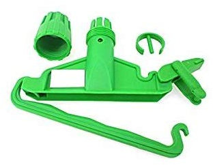 Pinza profesional para fregona industrial Apta para fregonas americanas (Verde)