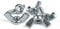 5 x Wing Butterfly Nuts M5 to fit 5mm Bolt Set Screws,