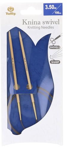 Tulip Knina Swivel Rundstricknadel 100 cm 3,5 mm - 1 Stück