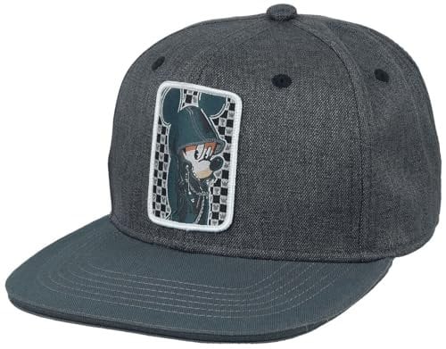 Difuzed SB320876DSN Disney Kingdom Hearts Hooded Mickey Grey Snapback Cap