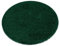 rugsx Tapis SOFFI Shaggy 5cm; pour la Chambre des Enfants, Le Salon, la Chambre à Coucher, moquettes à Poils Longs, Descente de lit, Vert Bouteille, Cercle 100 cm