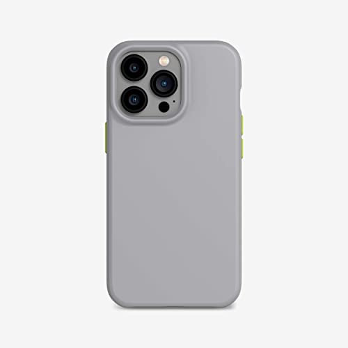 Tech21 Eco Slim für iPhone 13 Pro - Biologisch abbaubare Handyhülle mit 10ft Multi-Drop-Schutz grau