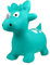 CLISPEED Hüpftier Dinosaur Hüpfpferd Hopper Aufblasbarer Hopper Hüpfende Kumpel Reiten Auf Hüpfenden Dinosaurier Indoor Outdoor Jumping Aktivitäten