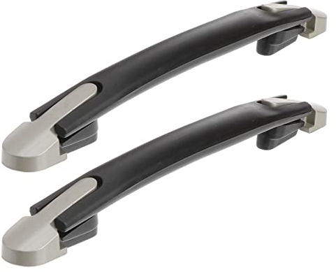 Koffergriff 2 Stücke Schwarz Flexible Ersatzgurte Griff Griff Ersatz für Koffer ?ckkasten Ersatz ? Koffer Griff Tragegurt ?ckgriff Koffergriff