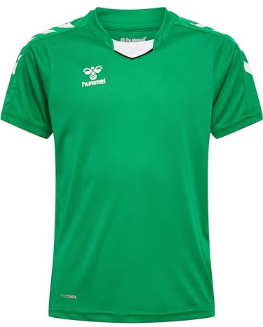 hummel Core XK Poly Trikot Kids Weiß gruenweiss, 10 (140) Kinder