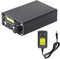 Transceptor de Radio de 8 Bandas LCD SDR Modo Completo HF SSB QRP Transceptor de Onda Corta QRP SSB CW con Conector de Antena BNC Soporte USB LSB CW AM FM(Estándar europeo 100-240v)