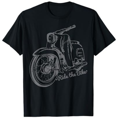 Ride The Bike Moped Simson-Schwalbe-Kr51 Camiseta