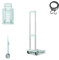 Y-Nut Faltbare Sackkarre, 40 kg, robust, multifunktional, tragbarer Gepäckwagen für Gepäck, Reisen, automatisches Umziehen, Büro, zusammenklappbarer Trolley, Grün