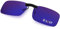 LUFF Polarisierte Unisex-Clip auf Sonnenbrille für verschreibungspflichtige Brillen-gute Clip-Stil Sonnenbrille für Myopie Brille im Freien/Fahren/Angeln