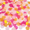 Seidenpapier-Konfetti-Punkte, Tischdekoration für Geburtstag, Abschlussfeier, Hochzeit, Wurf, groovig, Herbst, Party, 2,5 cm Durchmesser, 100 g, Hot Pink Orange und Gold