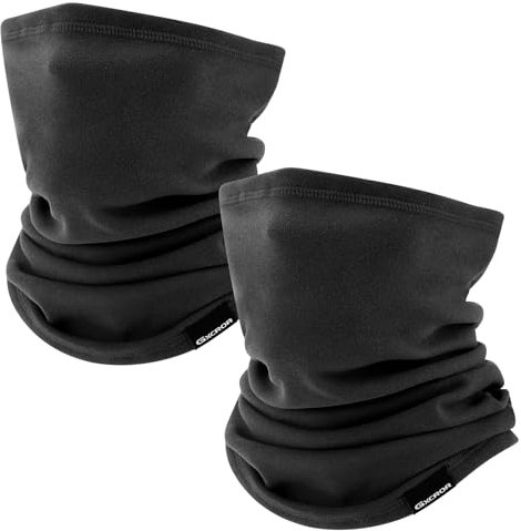 GXCROR Winter Schal Schlauchschal Fleece Loop Schal Halstuch Halswärmer Multifunktionstuch Kaschmir schal Neckwarmer für Herren & Damen