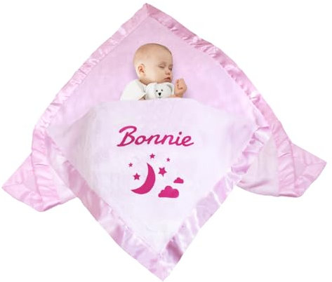 Couverture PersonnaliséE,Couverture BéBé PersonnaliséE,GarçOn, Fille ,Bleu, Rose Plaid Bebe Personnalisé,Couverture BéBé Avec PréNom Et Motif PersonnaliséS,Couverture BéBé Confortable Et Chaude