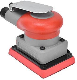 Ponceuse Pneumatique Carrée en Acier allié, Machine à Papier de Verre – Vitesse de Meulage Rapide, Rotation Excentrique à Grande Vitesse – pour le Ponçage du Bois, L'épilation de