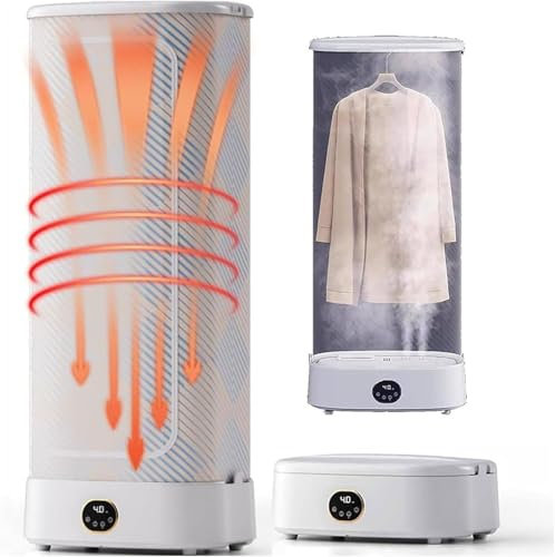 Máquina de planchado automática, vaporizador de ropa plegable para colgar, para ropa y telas, elimina rápidamente las arrugas,Remotecontrolmodel