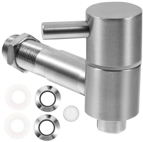 PRETYZOOM Weinflaschenhahn Aus Metall Für Holzfässer Geeignet Getränkespender Für Milchladen Bar Und Restaurant Korrosionsbeständig Installieren Reinigen