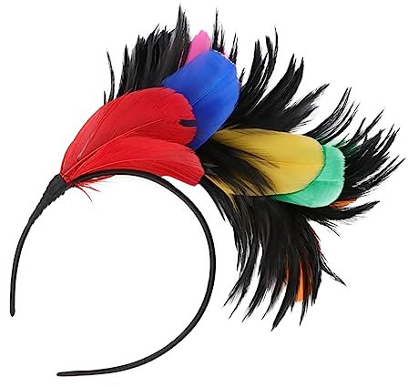 NIYANGLE Fascinator Haarband für Damen Elegantes Kopfschmuck Accessoire für Karneval Halloween und Tee Partys Leicht und zu Tragen für Fotos mit Freunden und Familie