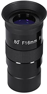 Teleskopzubehör Okular Multi Grün 1,25 80 Grad Ultraweitwinkel 11mm 16mm for astronomisches Teleskop 220(16mm)