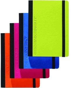 Pagna 5 x Notizbuch Trend A5 192 Seiten blanko