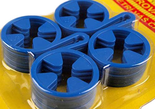 Sockenhalter Sockenclips Sockensortierer Sockenklammer Wäscheklammern Socken (blau)